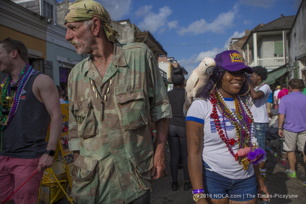 Lundi Gras in the French Quarter 2017